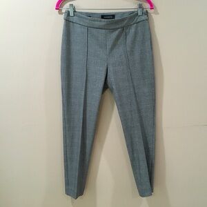Talbots Women 4pap Glen Plaid High Waist Skinny Ankle Stretch Pants Trousers
